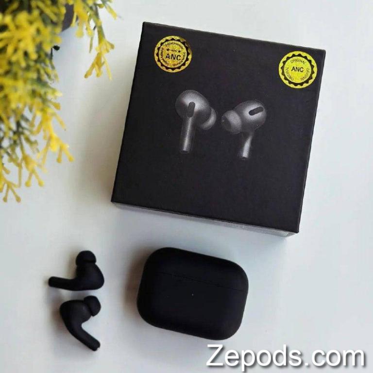 ZEPODS 2ND GENERATION BLACK  (6MONTHS WARRANTY)
